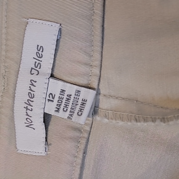 💥BOGO💥 NORTHERN ISLES Side-Zip KHAKIS ~ Stone label color - Picture 6 of 8